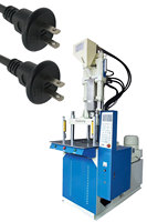 Machine de moulage par injection en plastique verticale semi automatique de prix bon marché 20T