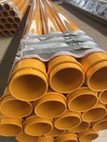 Tuyau d'acier au carbone SC40 ASTM A53 API 5L G R.B à l'intérieur et à l'extérieur du tuyau d'acier au carbone de revêtement de l'anticorrosion 3PE