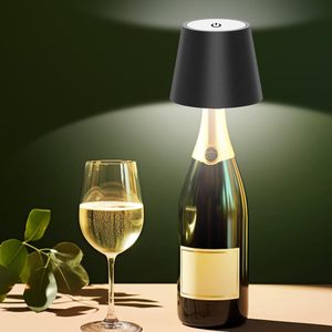 Lampada da Tavolo Cordless Antela LED Ricaricabile Wireless con Dimmer Touch 3000K 4000K 5000K Luce da Scrivania Portatile IP44 Paralume Nero - Product Image 3