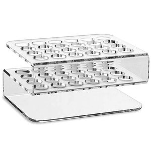 Rõ ràng <span class=keywords><strong>Acrylic</strong></span> nước hoa nhỏ chai hiển thị đứng Rack 25ml <span class=keywords><strong>30ml</strong></span> Chai Thủy Tinh chủ S/Z hình dạng - Product Image 1