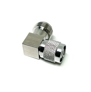 Adaptador de RF coaxial de ángulo recto (RA) de 90 grados, conector macho TNC a hembra tipo <span class=keywords><strong>N</strong></span>, para antena de radio GNSS GPS - Product Image 2