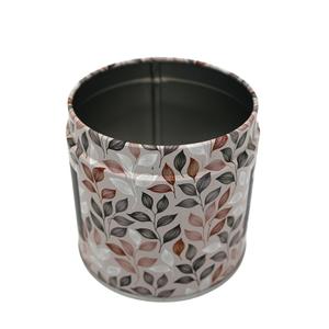 Round Tinplate Can <b>Clear</b> Window Lid Airtight Tea Coffee Spice Dry Food Storage Metal Packaging Tin Jar - Product Image 4