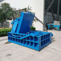 Presse à balles hydraulique entièrement automatique pour carton, déchets de carton, boîtes, film, papier, pilotée par PLC