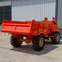 Camion à benne basculante articulé certifié CE 6 tonnes 4x4 chargement de camion à pointe avant Machine à benne basculante souterraine pour moteur