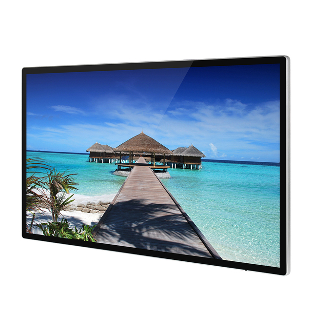 49 Inch LCD Screen Wall Mounted Ad Media Player Wifi RJ45 Wifi Android Advertising Touch Display