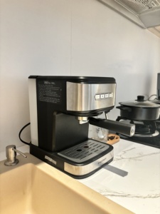 Máquina de <span class=keywords><strong>Espresso</strong></span> Eléctrica Semi-Automática Comercial 01E, Bajo Ruido, Doble Modo, Cápsulas, 20 Bares, Sistema de Preparación con Control de Temperatura - Product Image 2