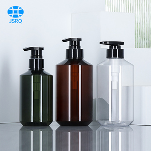 Cổ 500ml xiên Vai dầu gội chai rõ ràng nhựa cơ thể Lotion chai <span class=keywords><strong>300ml</strong></span> mỹ phẩm rửa điều dưỡng Nguồn cung cấp chai rỗng - Product Image 2