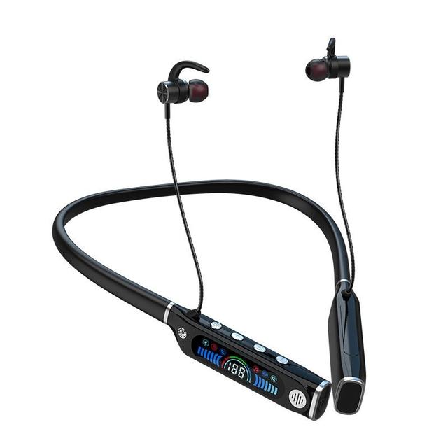 Magnetic Neckband BT 5 3 HiFi Stereo Sports Headset Headphones IPX4 Waterproof Long Battery Life ENC Noise Cancelling Mic