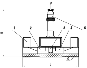 Cixi قياس حجم التدفق والحجم نبض كهربائي مقياس تدفق الغاز - Product Image 4