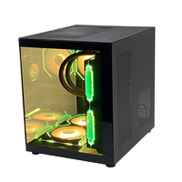 PCOOLING nueva moda gran oferta escritorio Atx caso alta calidad Gaming Computer Case Mid Tower Gaming Pc chasis