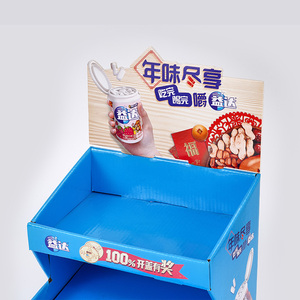 Kích thước tùy chỉnh, dễ dàng để lắp ráp, tái chế các tông, cửa hàng siêu thị, kẹo và snack quảng cáo sản phẩm Rack hiển thị - Product Image 4