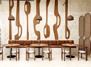 Diseño de Decoración de Cafetería de Alta Gama Personalizado, Diseño de Tienda de Café con Iluminación LED y Mostrador de Café - Product Image 5