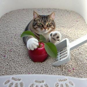 Arena para gatos de bentonita con tecnología OdorLock: aglomeración esférica ecológica con bajo aroma a polvo - Product Image 1