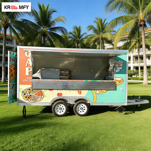 Food truck avec équipement en acier inoxydable, crème glacée, café, certifié DOT CE VIN, cuisine mobile pour concession de rue - Product Image 6