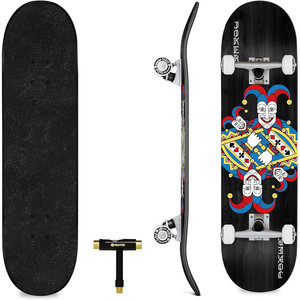 Patineta Completa Profesional SKATRO de 31 Pulgadas con Ejes Gravity Cast, Ruedas de PU y Cinta Antideslizante - Product Image 4