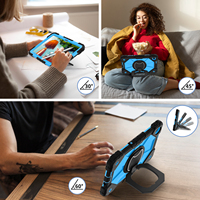 Étui de protection à 3 couches avec bandoulière pour Redmi Pad 2 SE 9.7 2026, support rotatif à 360°, OEM ODM