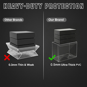 Boîtier de protection en plastique empilable anti-UV pour ETB, protection épaisse en <span class=keywords><strong>PVC</strong></span> compatible <span class=keywords><strong>avec</strong></span> Elite Trainer Box - Product Image 3