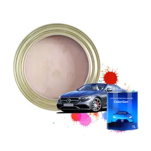 2K akrilik sonkat isıya dayanıklı katı metalik cila sprey kaplama uygulama toz görünüm için araba boyası sıvı devlet
