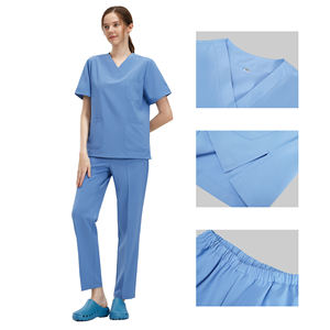 Uniforme médical de haute qualité, accessoires pour infirmières, vêtements de travail pour clinique vétérinaire, vêtements de travail pour médecins, uniformes multicolores pour anesthésistes, uniformes pour infirmières femmes - Product Image 3