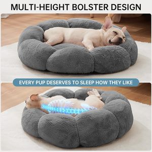 Cama Ortopédica para Perros y Gatos Calming Donut, Funda Extraíble, Base Antideslizante, Pelaje Corto y Suave, Duradera, Impermeable, para Animales Pequeños - Product Image 4