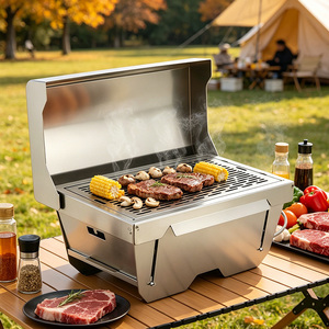 Parrillas de Camping de Diseño Moderno, Parrillas para <span class=keywords><strong>Barbacoa</strong></span> de Carbón y Gas, <span class=keywords><strong>Barbacoa</strong></span> <span class=keywords><strong>Exterior</strong></span>, Cocina <span class=keywords><strong>Exterior</strong></span> - Product Image 1