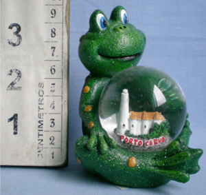 بورتو سيرفو تصميم مخصص سلحفاة صغيرة الضفدع تمثال حيوان - Product Image 2