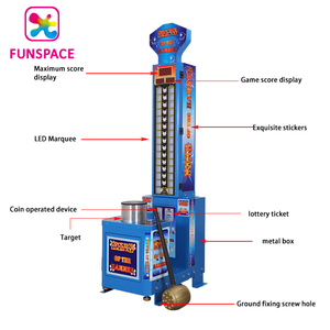 Bán sỉ giá trong nhà trò chơi giải trí phòng đồng tiền hoạt động Arcade boxing hit búa Máy trò chơi - Product Image 4