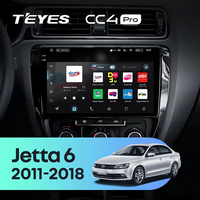 TEYES CC4 PRO Para Volkswagen Jetta 6 2011 - 2018 CarPlay Android Auto 2DIN Autoradio Radio Multimedia Estéreo