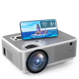 Mini proiettore multimediale portatile illuminazione del telefono schermo Video Beamer proiettore Logo proiettore 3D intelligente