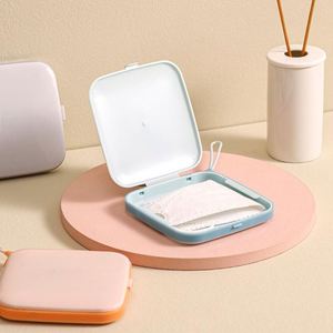 Organizador de Pastillas Semanal de Plástico, Portátil y Duradero, con 4 Compartimentos Diarios, para Uso Médico - Product Image 2