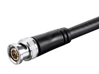 SDI-montaje de cámara de seguridad CCTV, Cable Coaxial de vídeo, alimentación BNC, conector macho a BNC