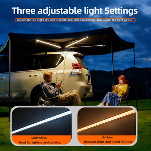 Nuevo Sistema de Apertura Rápida 360 °   <span class=keywords><strong>Toldo</strong></span> Lateral para Auto en Forma de Abanico, Protección Solar UV de Apertura Rápida, Extensión Universal de 2 Metros - Product Image 5