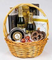 JY Petit Panier Cadeau Vide Chocolat Noix Café Biscuits pour Femmes Vacances Pâques Fête des Mères Osier Cadeau Panier avec Poignée