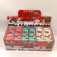 Jouet Squishy en forme de bâton de beurre, réaliste et croquant, anti-stress, à presser, pour Noël, cadeau de fêtes, ou cadeau de Noël pour le chaussette de Noël, en stock