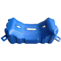 Rouleau flottant en HDPE pour ponton de bateau avec charnière