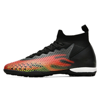 Chaussures de football personnalisées à crampons multi-terrains pour homme, montantes, pour intérieur, fabriquées en Chine, toutes saisons