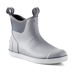 CUstomize Calf Waterproof Anti-Slip Ankle Neoprene Rubber Fishing Deck Boots