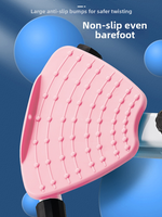 Disque de torsion de taille en acier ABS, durable et écologique, capacité de charge 150 kg, avec corde de traction pour entraînement cardio des hanches et fitness en intérieur