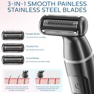 Afeitadora Eléctrica A1, Recortadora de Pelo, Carga Rápida Tipo-C, 3 en 1, Cuchilla Desmontable Suave e Indolora para Cara y Cuerpo - Product Image 5