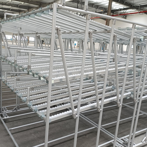 Rotaia di flusso pista a rulli per sistema di tubi magri pista a rulli di scorrimento in alluminio per la catena di montaggio del magazzino - Product Image 6