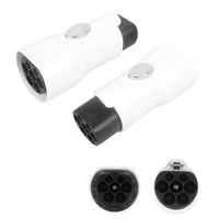 Adaptador de Carga para Vehículos Eléctricos Trifásico de 22KW, 32A, Tipo 2 a GBT, con Bloqueo, Nuevo, Personalizable al por Mayor