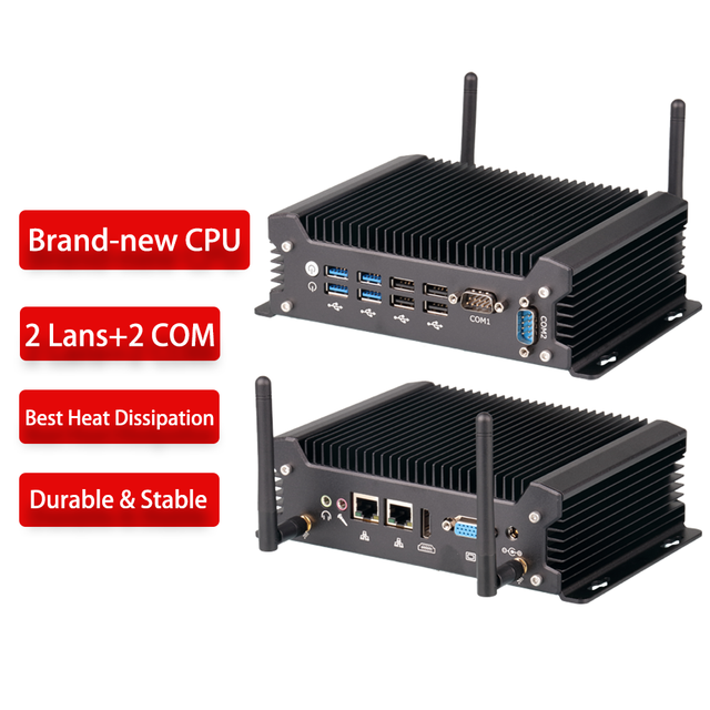 I7 8650U X86 Micro Intel Mini PC Intel Mini Computer Computadora Windows 10 11 8GB 2 Lan Port Ubuntu Dual Lan Linux Mini PC