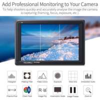 Moniteur de terrain pour caméra FEELWORLD FW279, 7 pouces, 2200 nits, menu multilingue, commande en gros, personnalisation du logo/l'animation de démarrage