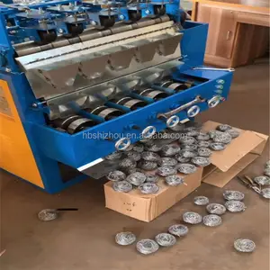 0.13mm scourer wire drawing machine metal stainless steel wire scourer ball making machine