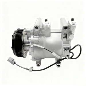 คอมเพรสเซอร์แอร์ TRSE07 รุ่น 38810-PWA-006 38810-RME-A01 สำหรับรถยนต์ฮอนด้า ฟิต แจ๊ส <span class=keywords><strong>ปี</strong></span> 2002-2008 5PK 112 มม. - Product Image 1