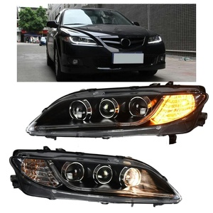 Faro Delantero LED Modificado para <span class=keywords><strong>Mazda</strong></span> <span class=keywords><strong>6</strong></span> Atenza 2003-2015 con DRL Dinámico, Lámpara Frontal Mejorada, Accesorios y Piezas de Automóvil - Product Image 1