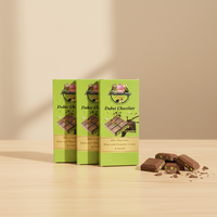 Boîte cadeau de chocolat écologique avec impression personnalisée