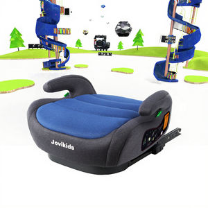 Siège rehausseur de voyage pour bébé et enfant Jovikids, léger et économique, en HDPE et polyester, <span class=keywords><strong>avec</strong></span> système <span class=keywords><strong>ISOFIX</strong></span>, conforme à la norme ECE R129, pour les enfants de 125 à 150 cm - Product Image 3