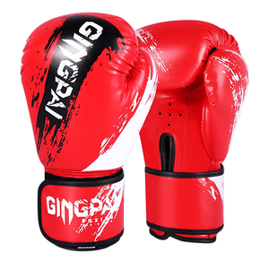 Guantes de <span class=keywords><strong>Boxeo</strong></span> GINGPAI de Cuero Negro de 10oz para Adultos, Cómodos y Ajustables, para Entrenamiento, Sparring y Protección de Manos para Artes Marciales - Product Image 1