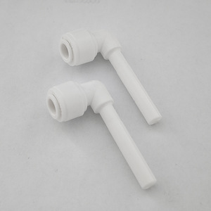 Conector en forma de L para purificador de agua, 1 entrada y 2 salidas, conexión rápida para sistema de ósmosis inversa, uso doméstico en la cocina. - Product Image 4